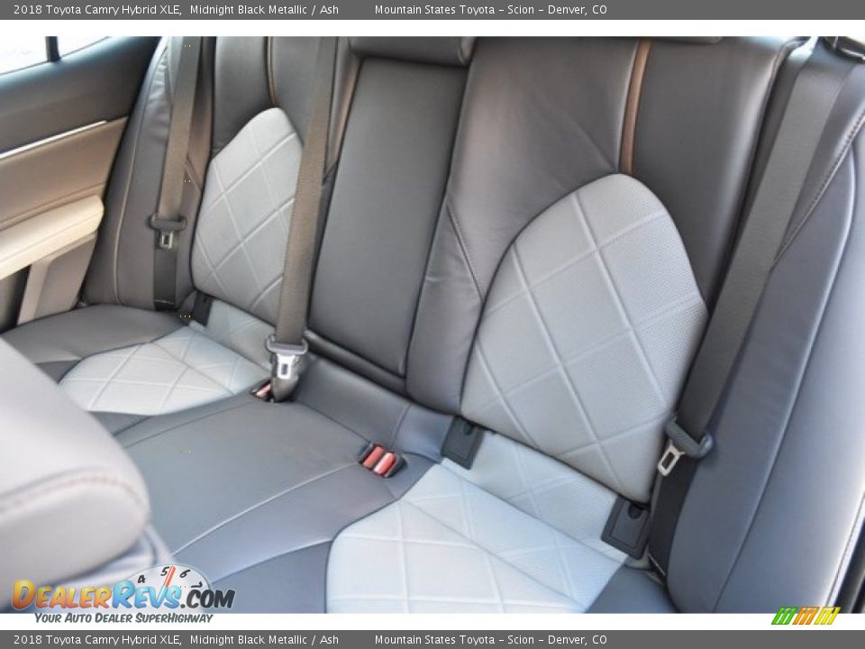 Rear Seat of 2018 Toyota Camry Hybrid XLE Photo #7