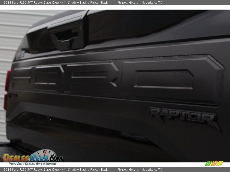 2018 Ford F150 SVT Raptor SuperCrew 4x4 Shadow Black / Raptor Black Photo #10