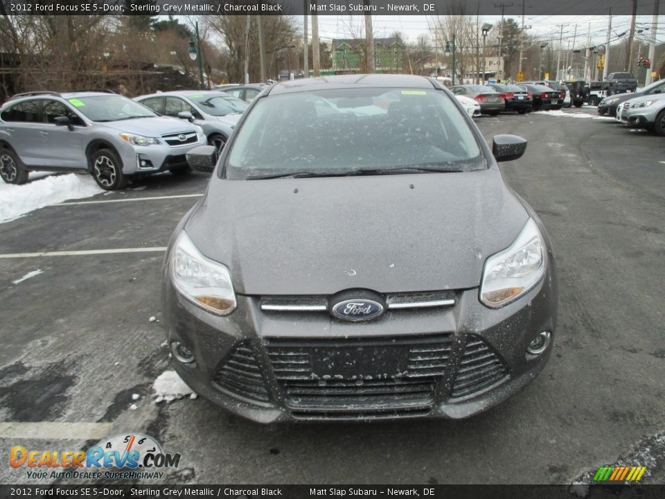2012 Ford Focus SE 5-Door Sterling Grey Metallic / Charcoal Black Photo #3