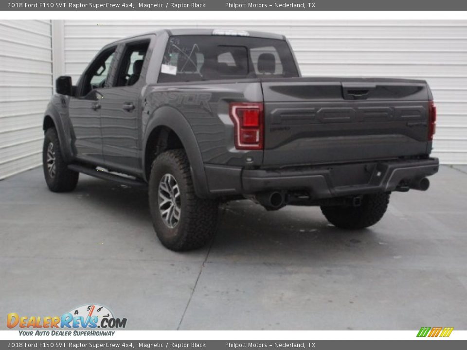 2018 Ford F150 SVT Raptor SuperCrew 4x4 Magnetic / Raptor Black Photo #6