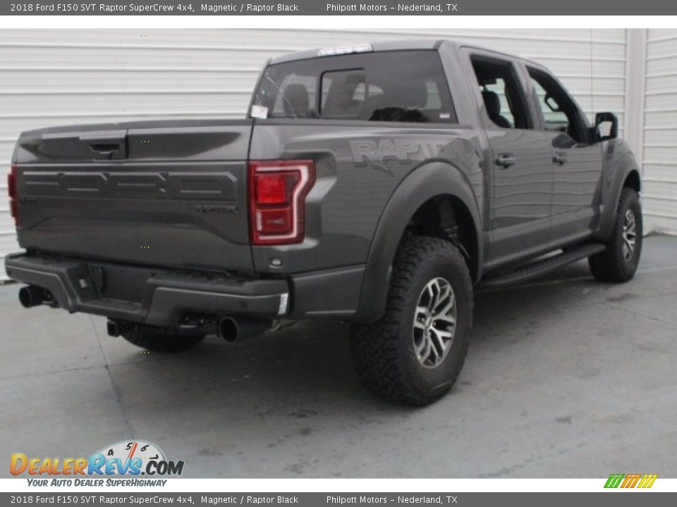 2018 Ford F150 SVT Raptor SuperCrew 4x4 Magnetic / Raptor Black Photo #8