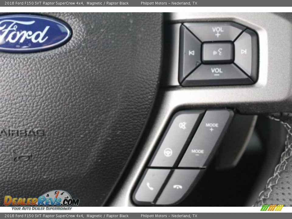 Controls of 2018 Ford F150 SVT Raptor SuperCrew 4x4 Photo #21