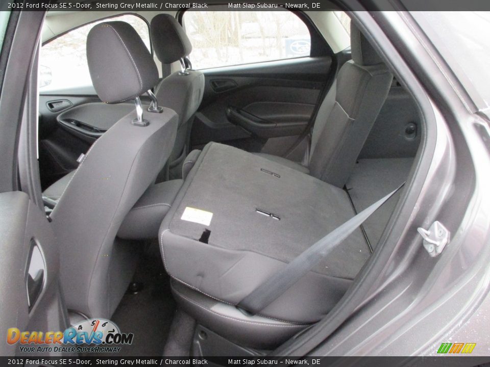 2012 Ford Focus SE 5-Door Sterling Grey Metallic / Charcoal Black Photo #21