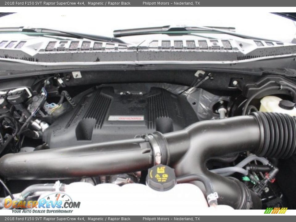 2018 Ford F150 SVT Raptor SuperCrew 4x4 Magnetic / Raptor Black Photo #35