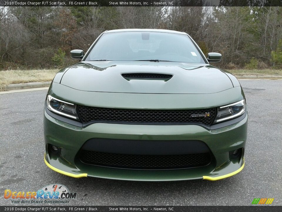 2018 Dodge Charger R/T Scat Pack F8 Green / Black Photo #3