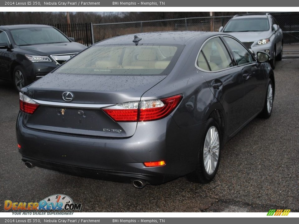 2014 Lexus ES 350 Nebula Gray Pearl / Parchment Photo #5