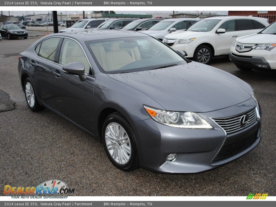 2014 Lexus ES 350 Nebula Gray Pearl / Parchment Photo #7