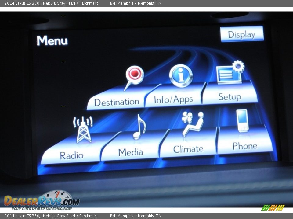 2014 Lexus ES 350 Nebula Gray Pearl / Parchment Photo #18