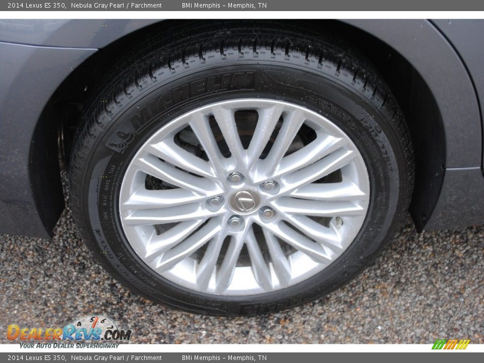 2014 Lexus ES 350 Nebula Gray Pearl / Parchment Photo #33