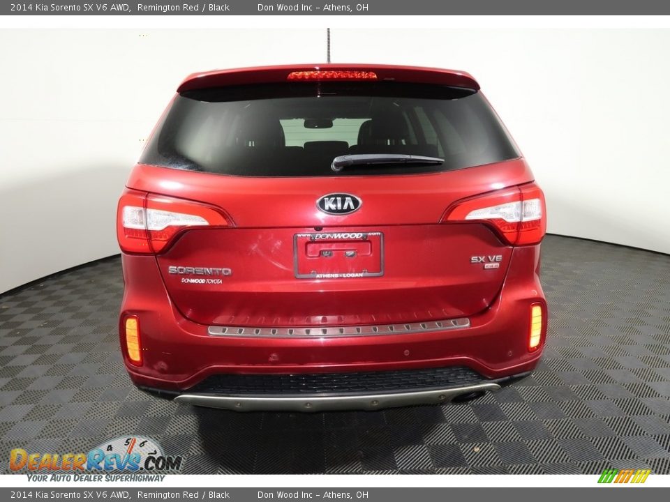 2014 Kia Sorento SX V6 AWD Remington Red / Black Photo #16