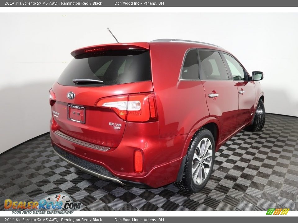 2014 Kia Sorento SX V6 AWD Remington Red / Black Photo #18