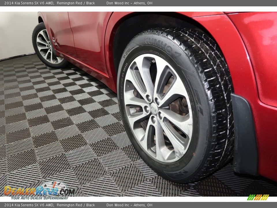 2014 Kia Sorento SX V6 AWD Remington Red / Black Photo #24