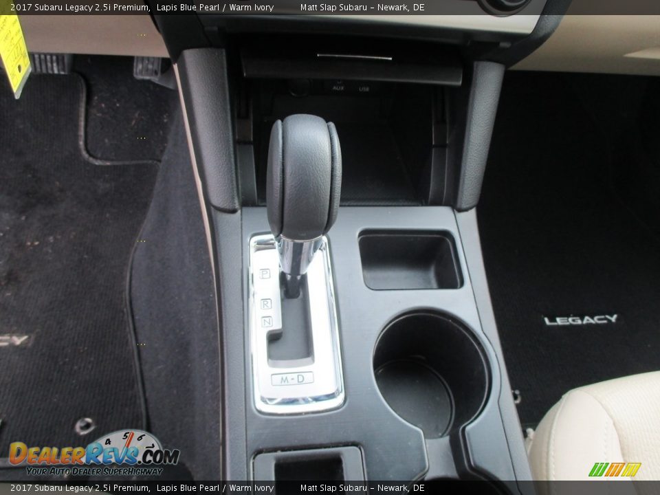 2017 Subaru Legacy 2.5i Premium Lapis Blue Pearl / Warm Ivory Photo #27