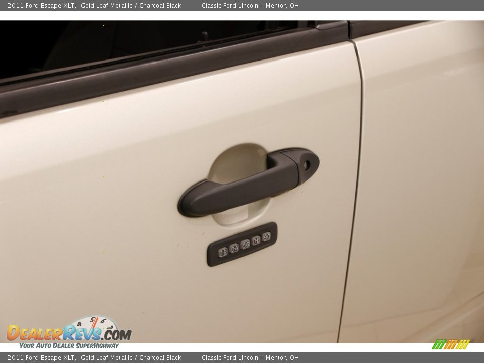 2011 Ford Escape XLT Gold Leaf Metallic / Charcoal Black Photo #4