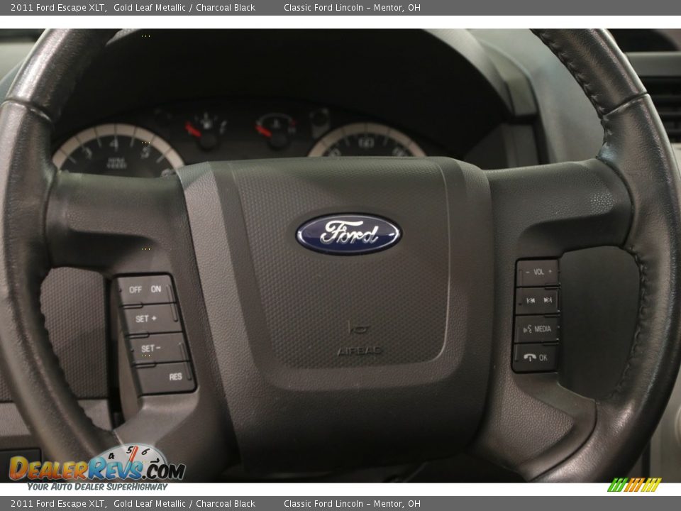 2011 Ford Escape XLT Gold Leaf Metallic / Charcoal Black Photo #8