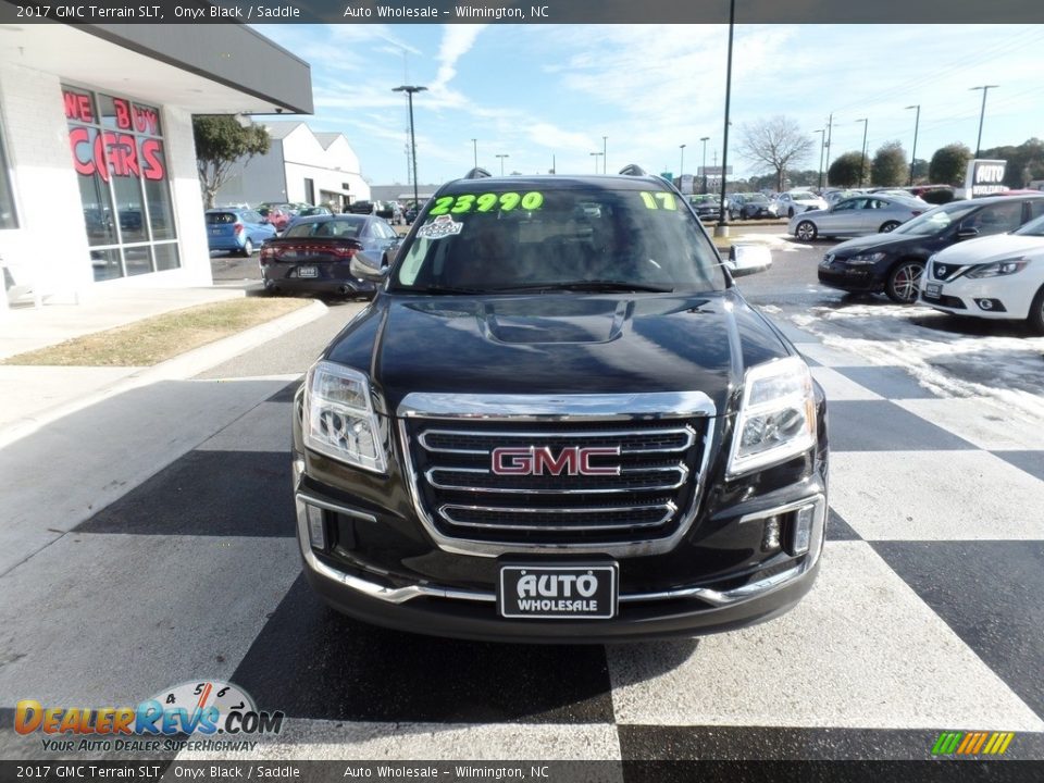2017 GMC Terrain SLT Onyx Black / Saddle Photo #2