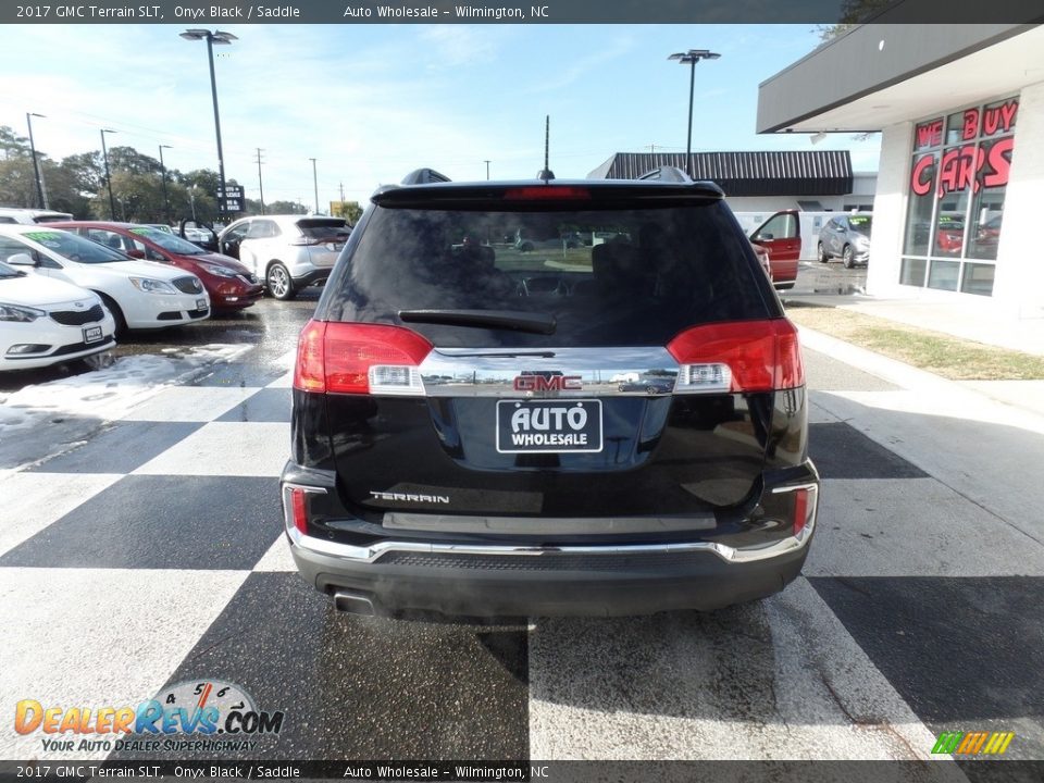 2017 GMC Terrain SLT Onyx Black / Saddle Photo #4