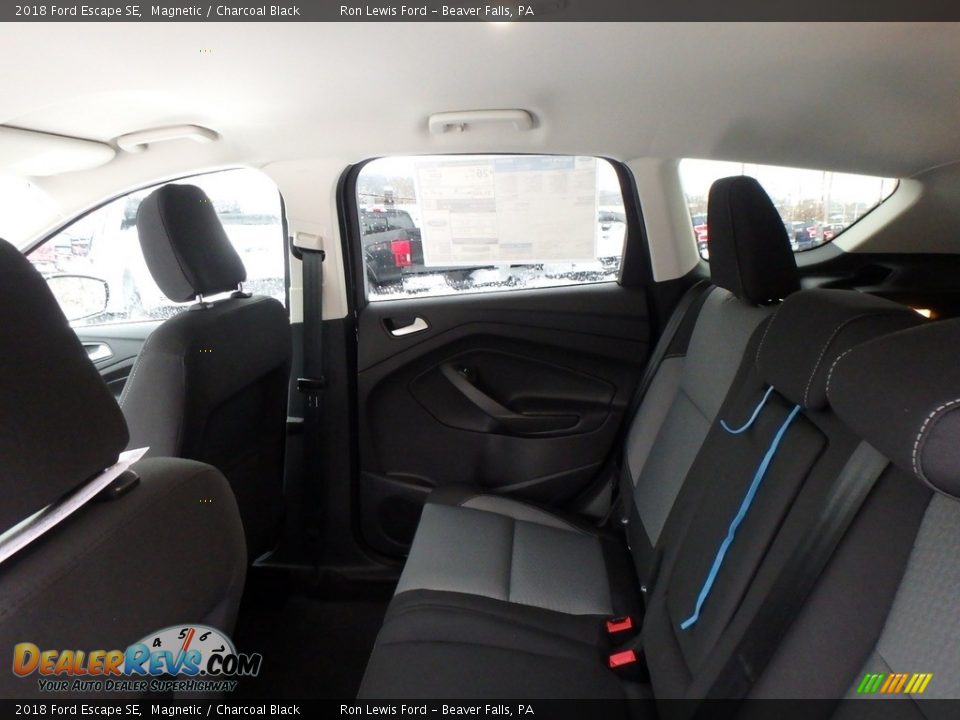 2018 Ford Escape SE Magnetic / Charcoal Black Photo #12