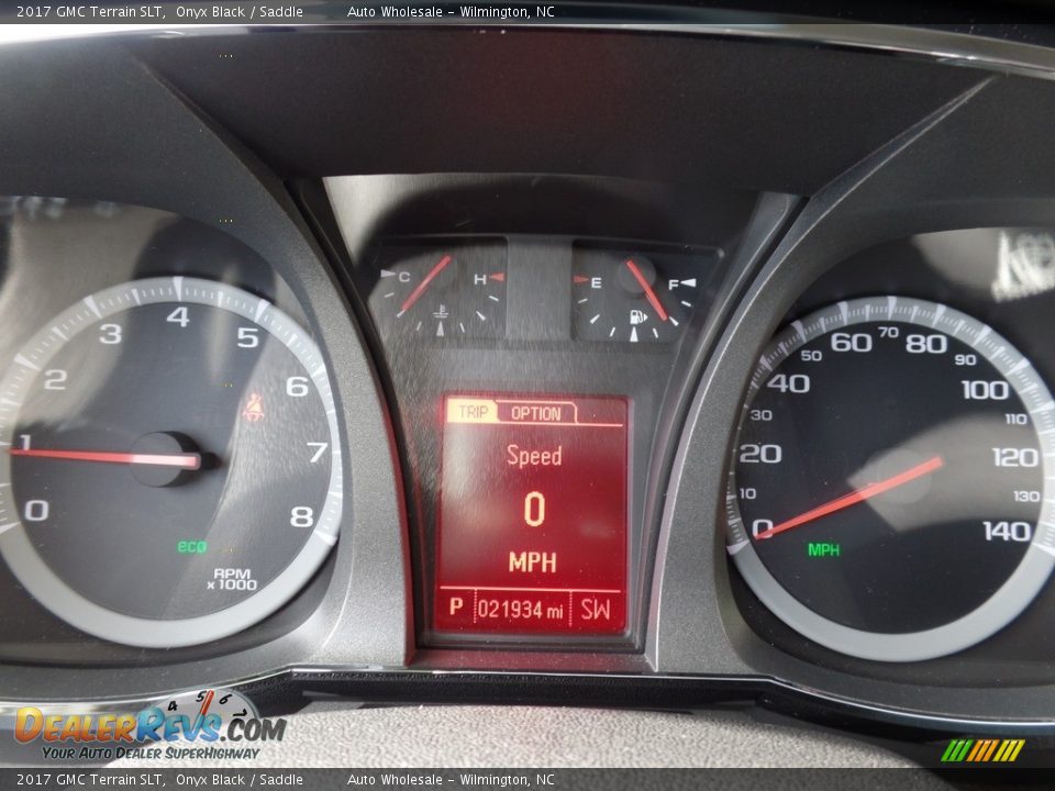 2017 GMC Terrain SLT Onyx Black / Saddle Photo #16