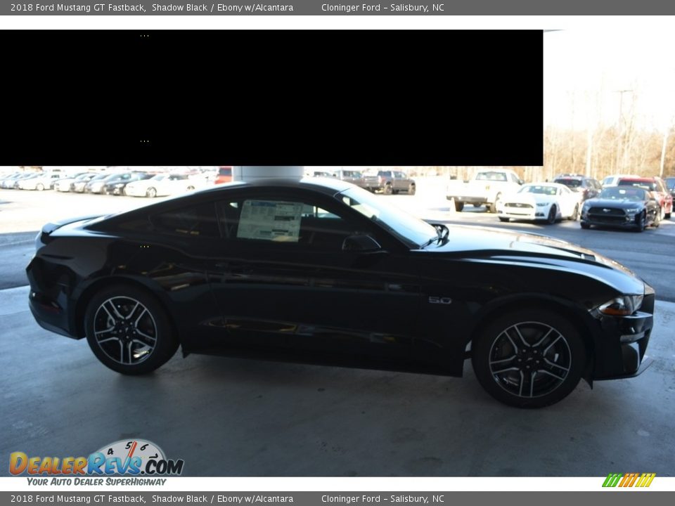 2018 Ford Mustang GT Fastback Shadow Black / Ebony w/Alcantara Photo #2