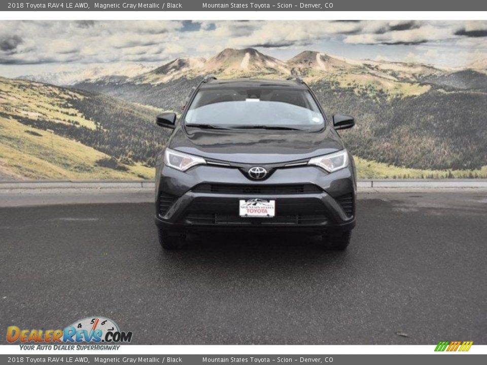 2018 Toyota RAV4 LE AWD Magnetic Gray Metallic / Black Photo #2