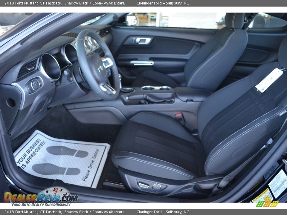 2018 Ford Mustang GT Fastback Shadow Black / Ebony w/Alcantara Photo #6