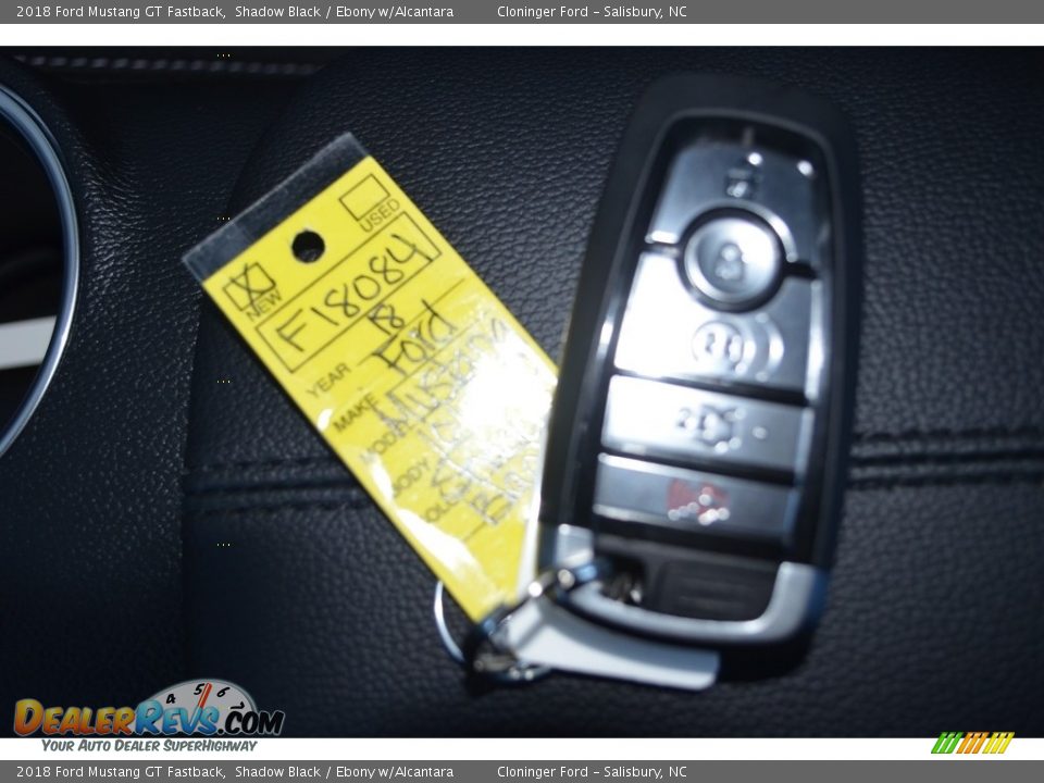 2018 Ford Mustang GT Fastback Shadow Black / Ebony w/Alcantara Photo #14