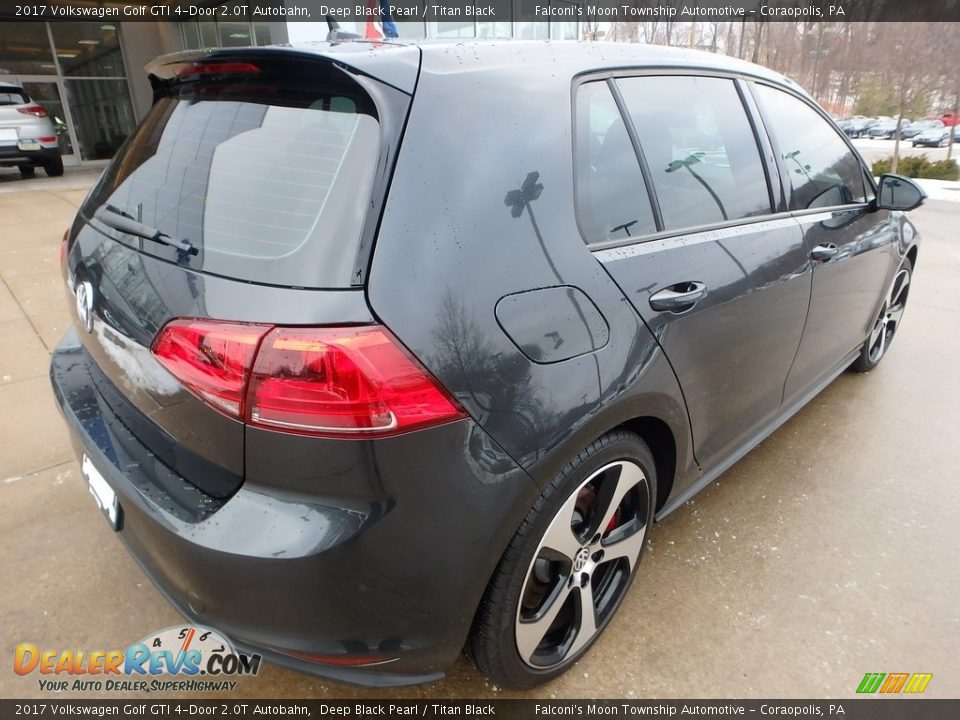 2017 Volkswagen Golf GTI 4-Door 2.0T Autobahn Deep Black Pearl / Titan Black Photo #2