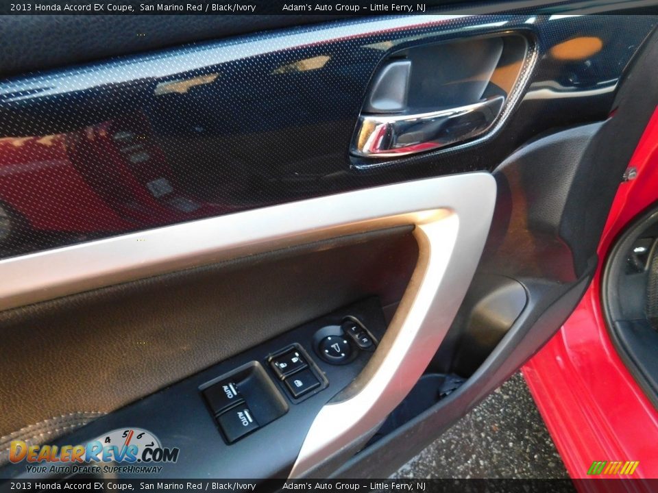 2013 Honda Accord EX Coupe San Marino Red / Black/Ivory Photo #14