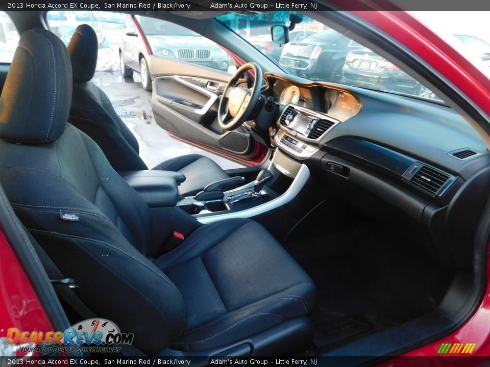 2013 Honda Accord EX Coupe San Marino Red / Black/Ivory Photo #15