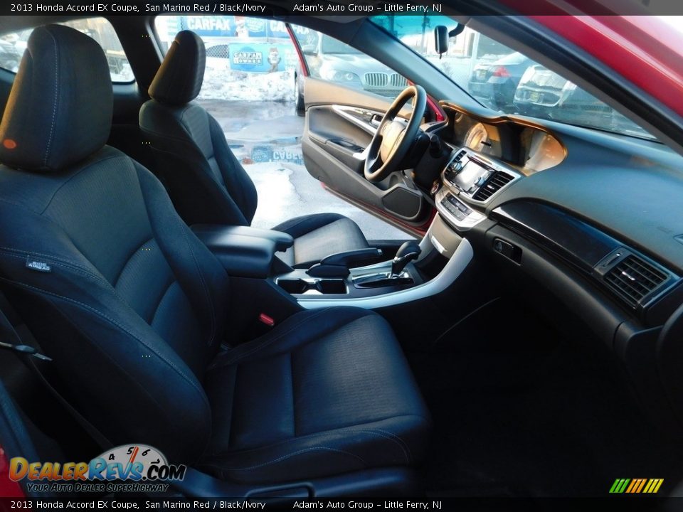 2013 Honda Accord EX Coupe San Marino Red / Black/Ivory Photo #16