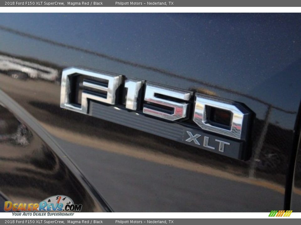 2018 Ford F150 XLT SuperCrew Magma Red / Black Photo #6