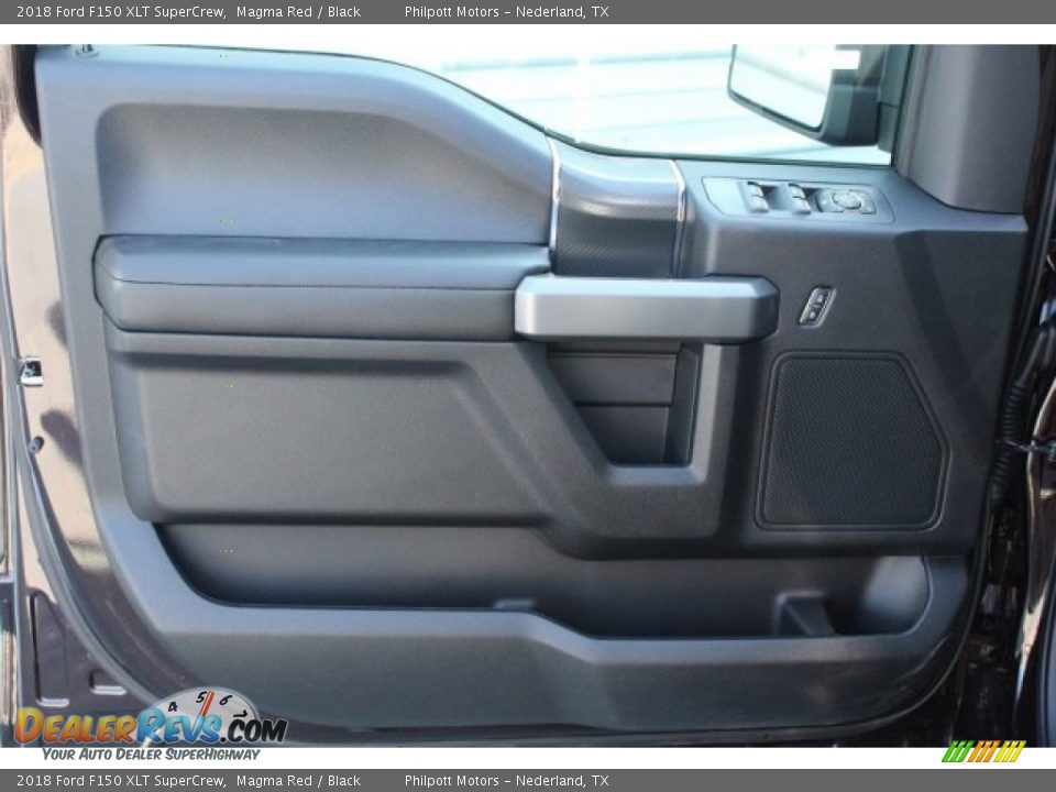 2018 Ford F150 XLT SuperCrew Magma Red / Black Photo #10