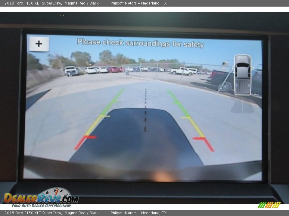 2018 Ford F150 XLT SuperCrew Magma Red / Black Photo #13