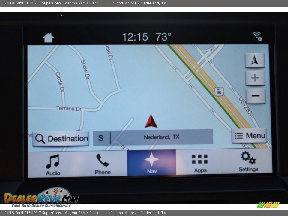 2018 Ford F150 XLT SuperCrew Magma Red / Black Photo #14