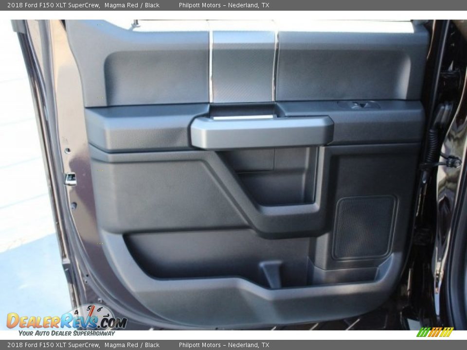 2018 Ford F150 XLT SuperCrew Magma Red / Black Photo #21