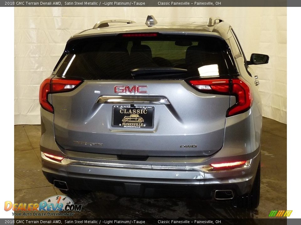 2018 GMC Terrain Denali AWD Satin Steel Metallic / ­Light Platinum/­Taupe Photo #3