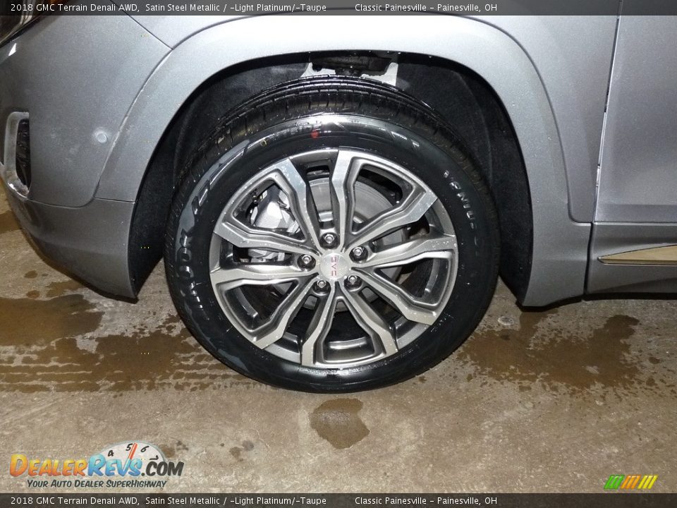 2018 GMC Terrain Denali AWD Satin Steel Metallic / ­Light Platinum/­Taupe Photo #5