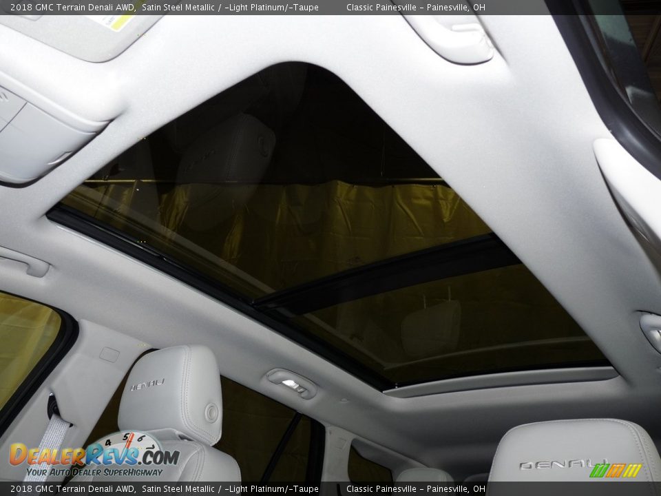 2018 GMC Terrain Denali AWD Satin Steel Metallic / ­Light Platinum/­Taupe Photo #6