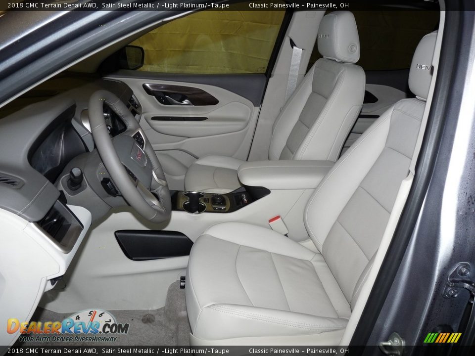 2018 GMC Terrain Denali AWD Satin Steel Metallic / ­Light Platinum/­Taupe Photo #7