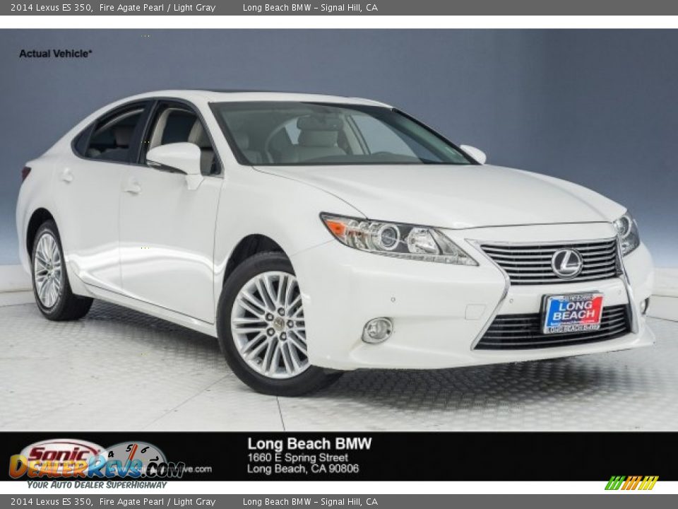 2014 Lexus ES 350 Fire Agate Pearl / Light Gray Photo #1