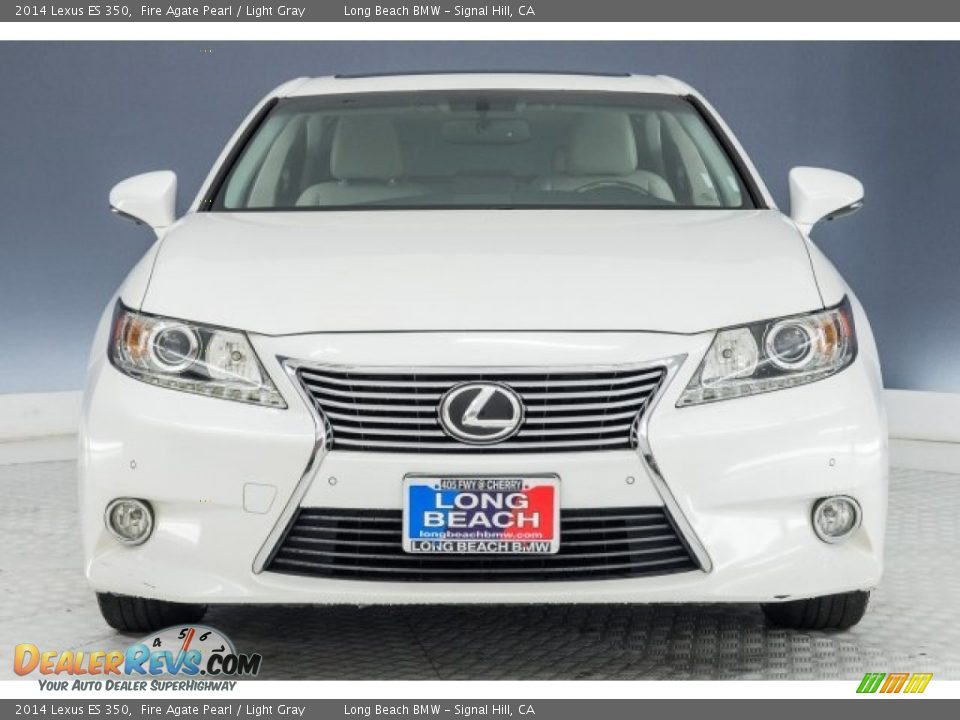 2014 Lexus ES 350 Fire Agate Pearl / Light Gray Photo #2