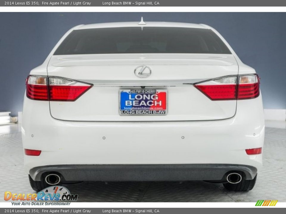 2014 Lexus ES 350 Fire Agate Pearl / Light Gray Photo #3