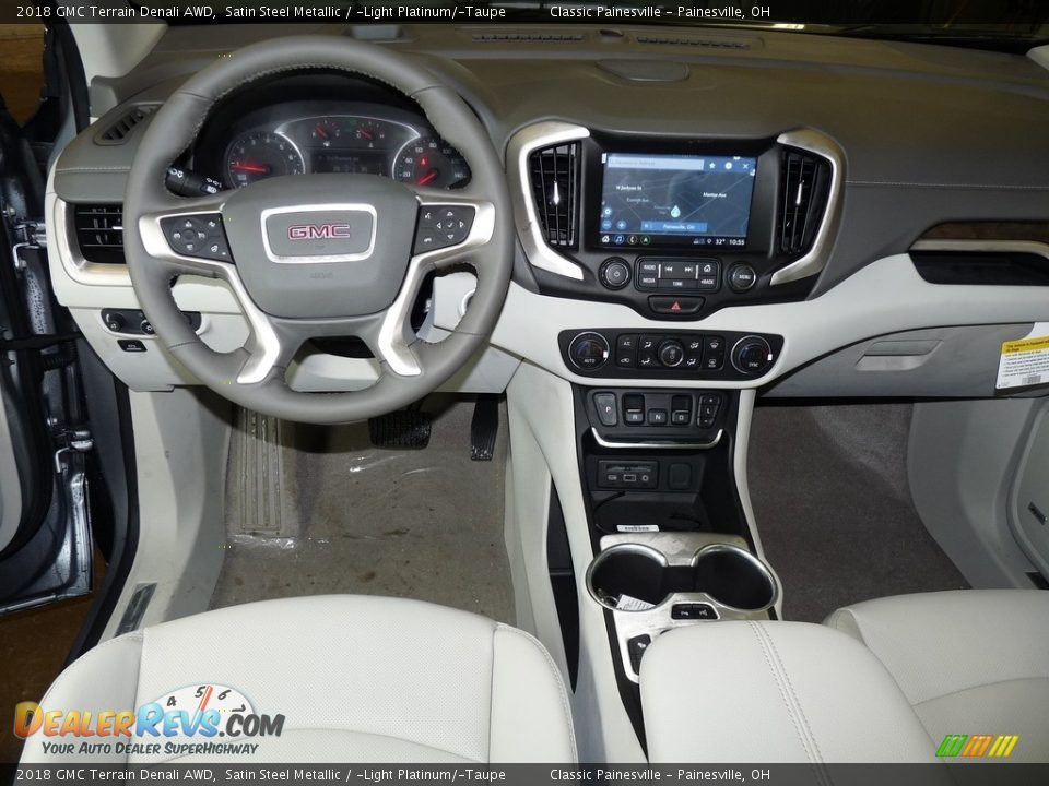 2018 GMC Terrain Denali AWD Satin Steel Metallic / ­Light Platinum/­Taupe Photo #9