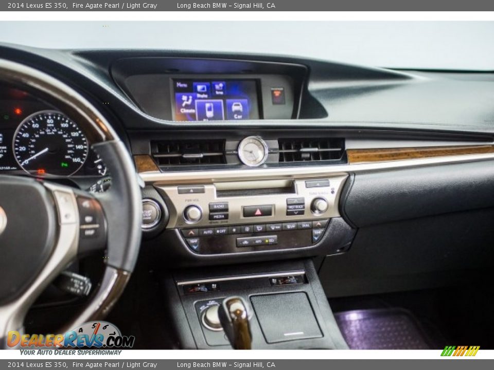 2014 Lexus ES 350 Fire Agate Pearl / Light Gray Photo #5