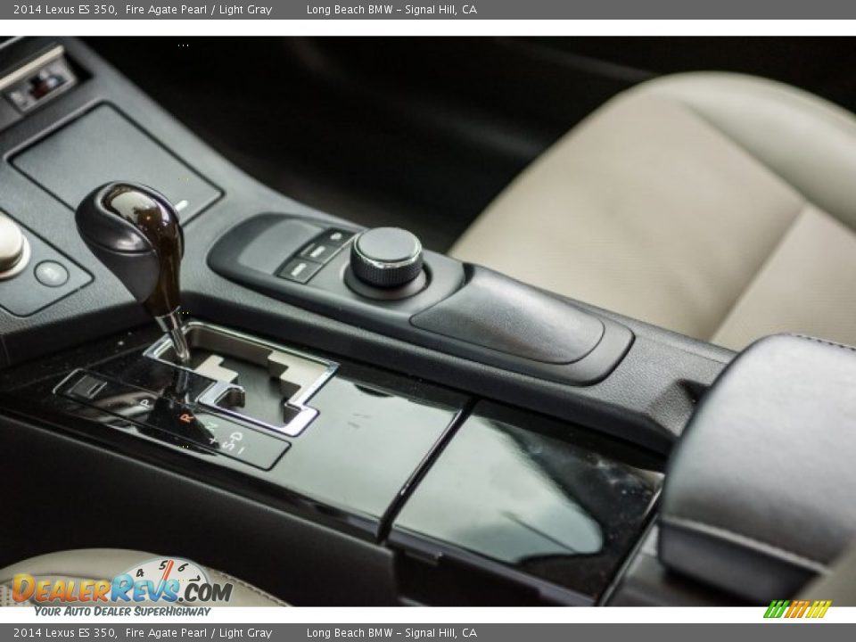 2014 Lexus ES 350 Fire Agate Pearl / Light Gray Photo #9