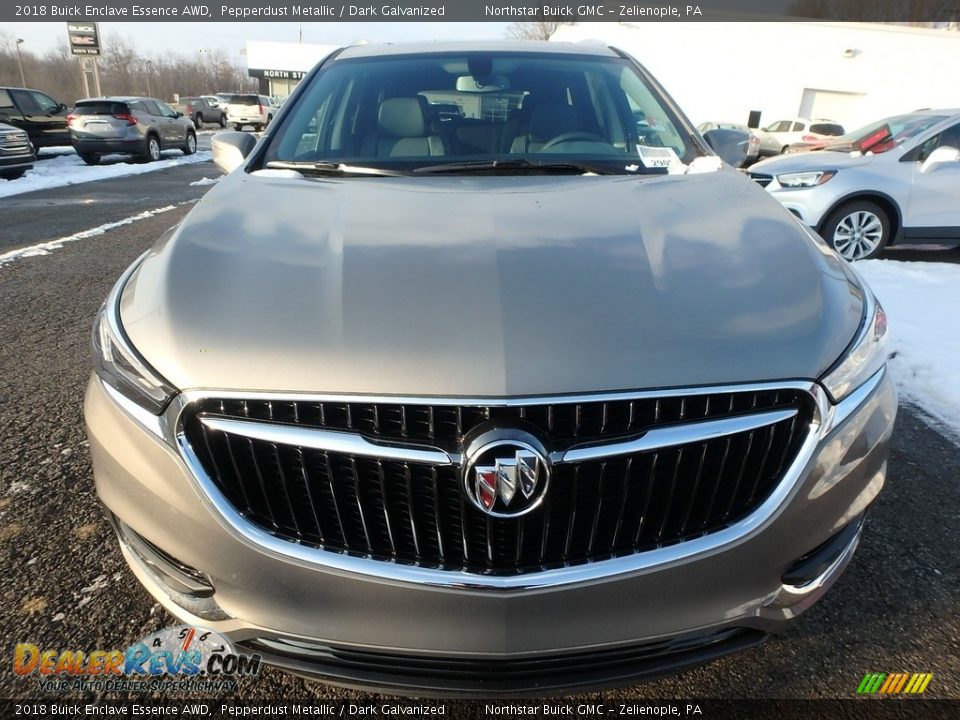 2018 Buick Enclave Essence AWD Pepperdust Metallic / Dark Galvanized Photo #2