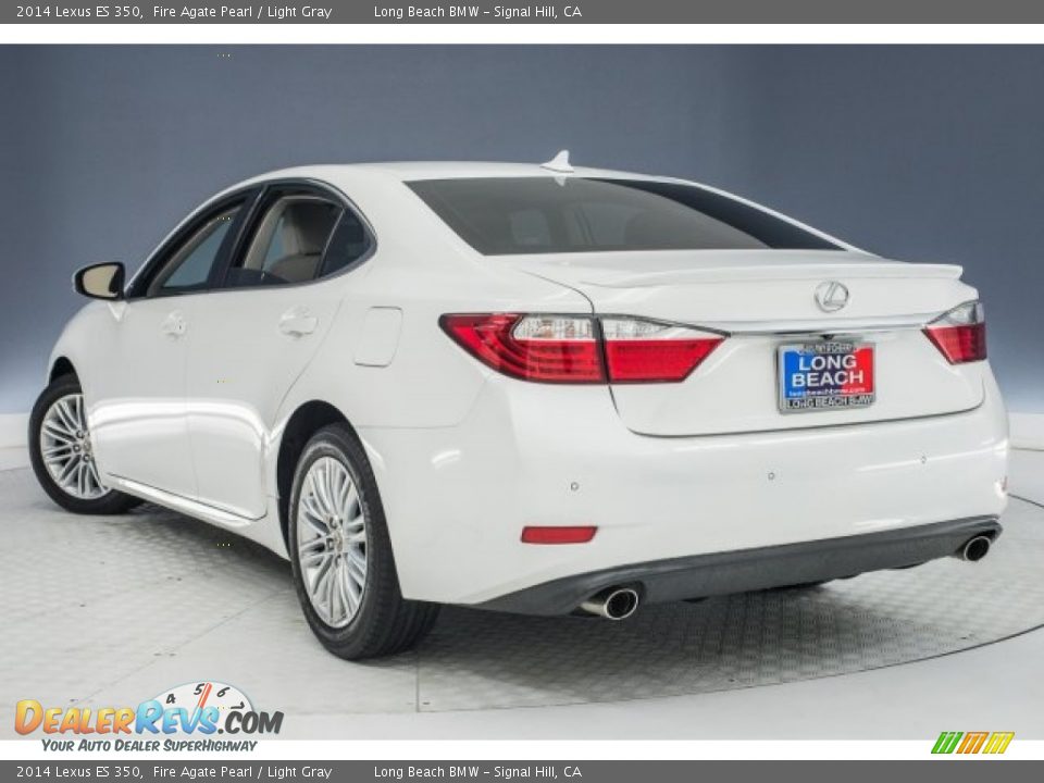 2014 Lexus ES 350 Fire Agate Pearl / Light Gray Photo #10