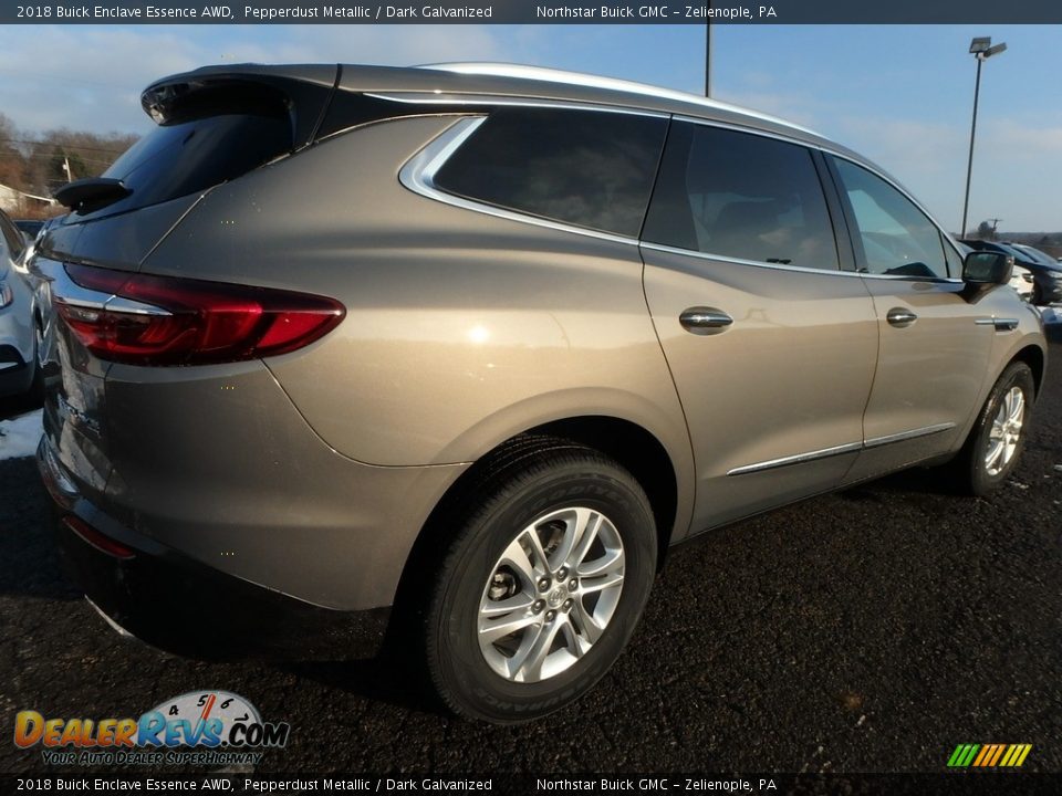 2018 Buick Enclave Essence AWD Pepperdust Metallic / Dark Galvanized Photo #5