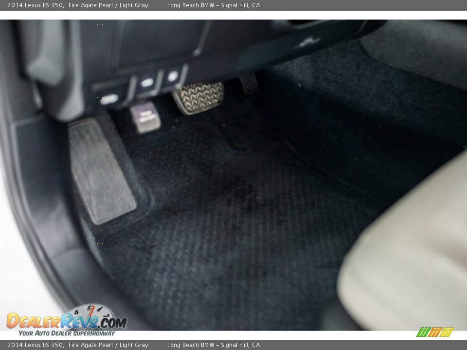 2014 Lexus ES 350 Fire Agate Pearl / Light Gray Photo #16
